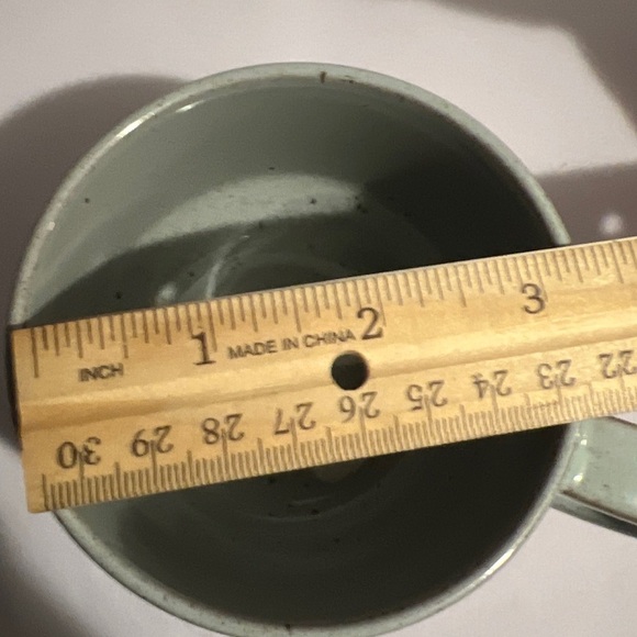 MIDWINTER Stoneware Wedgwood  Coffee Cups Mugs Blue stripe made in England EUC - Picture 7 of 7